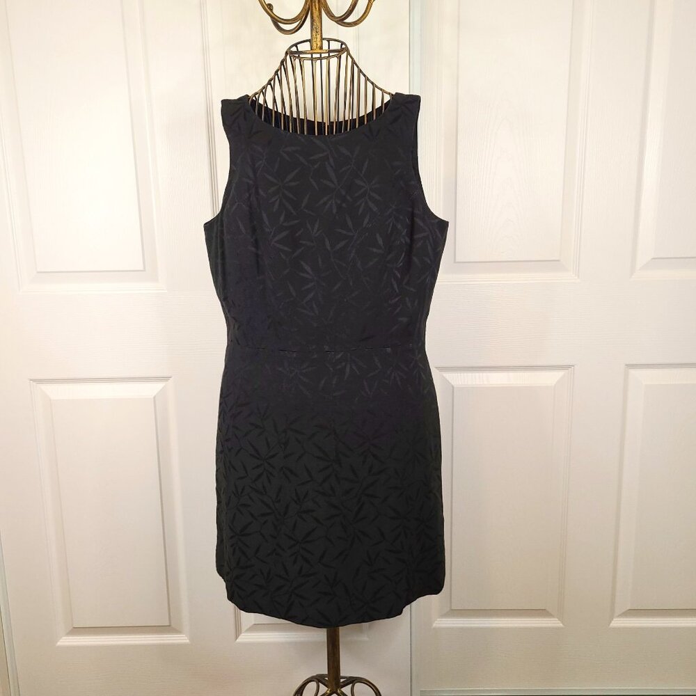 Ann Taylor Black Cocktail Evening Dress Size 14